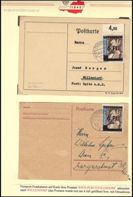 Poststück - (Groß) Wien XXV Atzgersdorf, - Briefmarken und Ansichtskarten