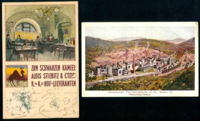 Poststück - Partie AK meist Wien, - Známky a pohlednice