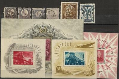 .gestempelt/*/**/Poststück - Sammlung Ungarn ab 1872, - Briefmarken und Ansichtskarten