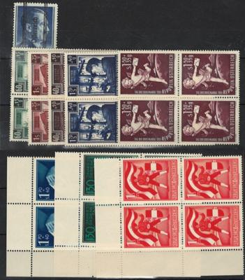 **/*/gestempelt - Sammlung Österr. ca. 1945/1966, - Briefmarken und Ansichtskarten