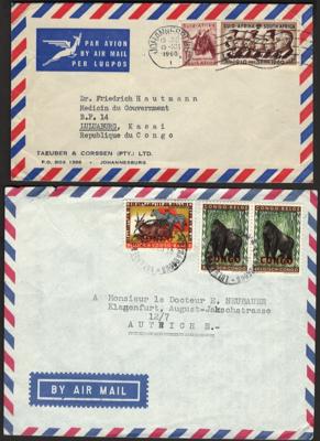 Poststück - Österr. 1. UNO Einsatz im Congo um 1962 Einsatz- und Heimatpost, - Známky a pohlednice