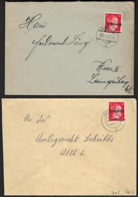 Poststück - Österr. 1945 - Scheibbser - Francobolli e cartoline