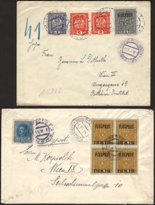 Poststück - Österr. Monarchie - Partie - Známky a pohlednice