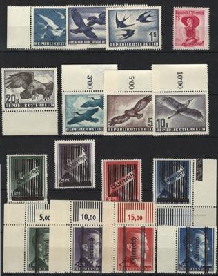 **/gestempelt/* - Sammlung Österr. 1945/1984, - Briefmarken und Ansichtskarten
