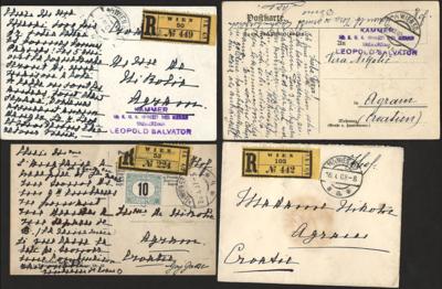 Poststück - Österr. Monarchie - 17 HOF - Známky a pohlednice