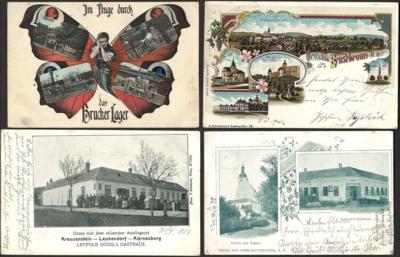 Poststück - Partie AK meist Österr. u.a. mit - Francobolli e cartoline