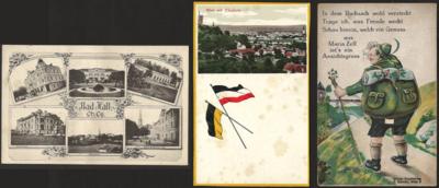 Poststück - Partie Ansichts- u. Motivkarten Österr. mit Ausland, - Briefmarken und Ansichtskarten