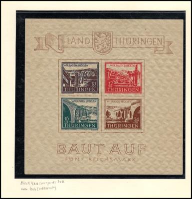 **/*/gestempelt - Sammlung DDR mit Sowjet. Zone, - Stamps and postcards