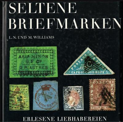 Literatur: SELTENE BRIEFMARKEN - ERLESENE LIEBHABEREIEN v. M. Williams, - Známky a pohlednice