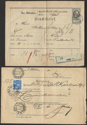 Poststück - Iglau ca. 120 Belege Österr. Monarchie in großer Vielfalt, - Briefmarken und Ansichtskarten