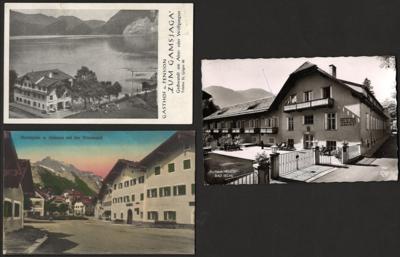 Poststück - Partie AK Salzburg u.a. mit Mauterndorf - Bad Ischl - Abtenau, - Známky a pohlednice
