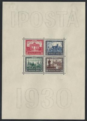 * - D.Reich - Bl. Nr. 1 (IPOSTA), - Stamps and postcards