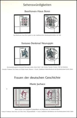 ** - Deutschland - Partie FRANKATURWARE - Sammlung ab 2001 tls ** UND gestempelt gesammelt, - Stamps and postcards
