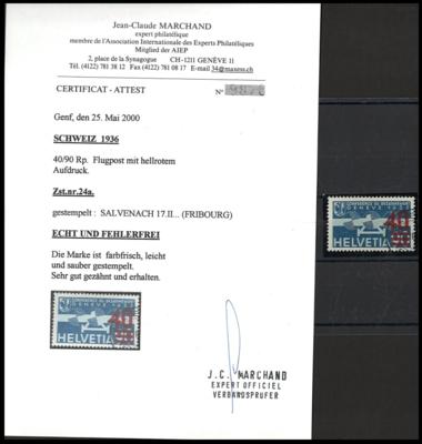 .gestempelt - Schweiz Nr. 293a mit Entwertung von SALVENACH, - Briefmarken und Ansichtskarten