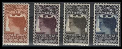 ** - Österr. 1911 - 4 versch. Farben - Stamps and postcards