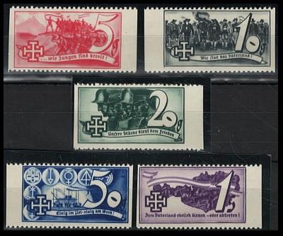 ** - Österr. 1938 - Schuschnigg - Wahlwerbevignetten, - Stamps and postcards