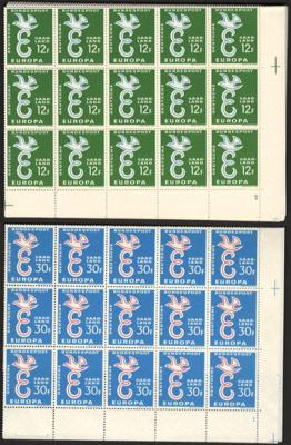 ** - Saarland Ausg. 1957/59 (Mi. Nr. 379 (999), - Briefmarken und Ansichtskarten