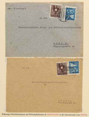 Poststück - Burgenland - ca. 20 Belege - Stamps and postcards