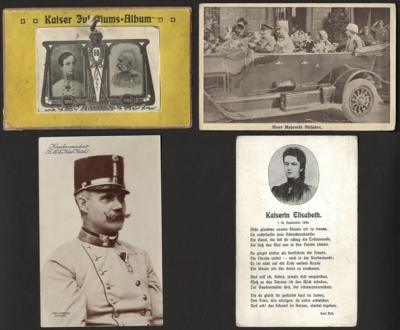 Poststück - Partie AK meist Österr. Kaiserhaus, - Stamps and postcards
