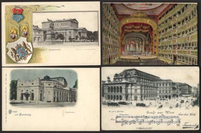 Poststück - Ausgesuchte Ansichtskarten Bayern, - Briefmarken und Ansichtskarten