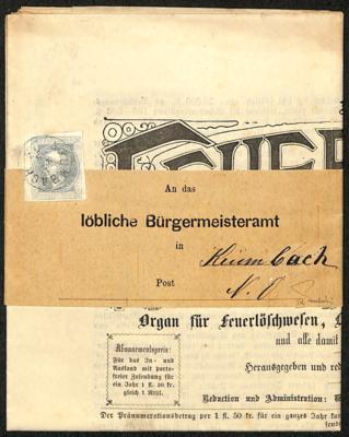 Poststück - Österr. Monarchie 1872 - Nr. 42Id - Známky a pohlednice