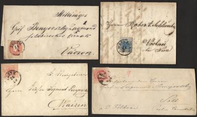 Poststück - Partie Postbelege Österr. ab Monarchie u. etwas Ausland, - Stamps and postcards