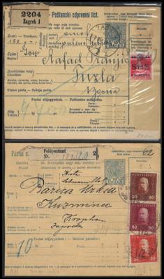 Poststück - Serbien, - Známky a pohlednice