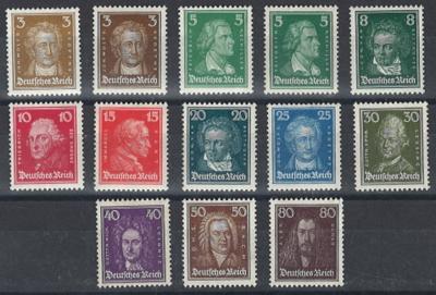 ** - D.Reich Nr. 385/97, - Stamps and postcards