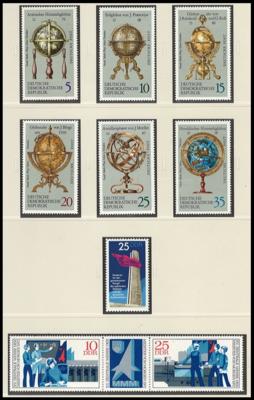 ** - DDR - postfrische Sammlung 1968/1989, - Stamps and postcards