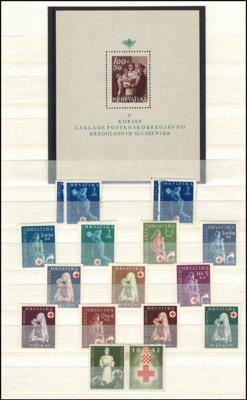 .gestempelt/*/** - Partie Kroatien, - Stamps and postcards