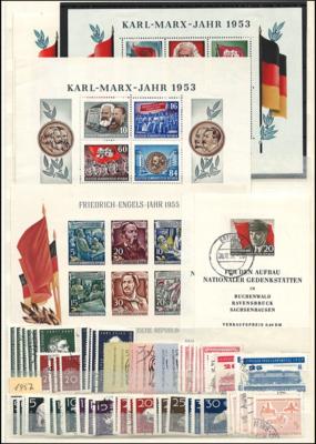 **/*/gestempelt - Reichh. Partie DDR, - Stamps and postcards