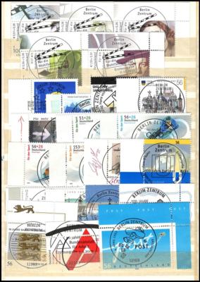 **/gestempelt/* - Teilsammlung BRD 1979/82 und Berlin 1979/82 **, - Stamps and postcards