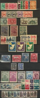 .gestempelt/*/** - Übersee - Partie Doubl. u.a. viel Südamerika u. Asien, - Stamps and postcards