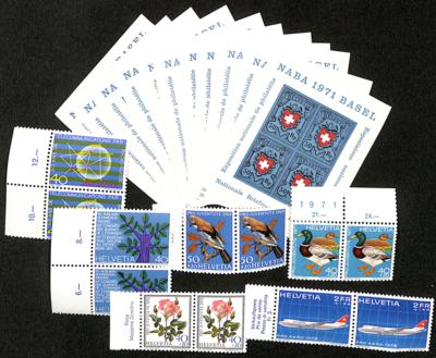 ** - Kl. Partie FRANKATURWARE Schweiz - Známky a pohlednice