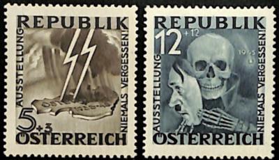 **/(*) - Österr. - BLITZ/TOTENKOPF, - Stamps and postcards