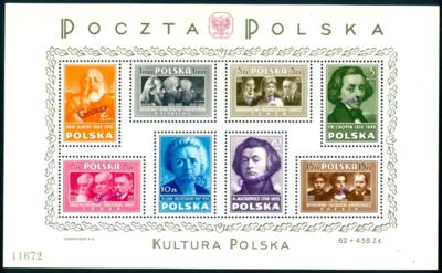 ** - Polen Block Nr. A10 (Groszy - Überdruck), - Francobolli e cartoline