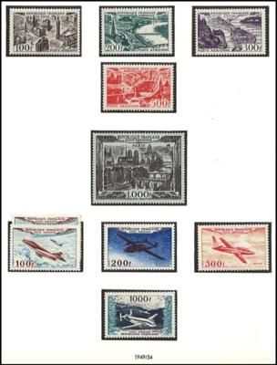 **/* - Sammlung Frankreich ca.1945/1969, - Francobolli e cartoline