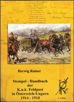 Literatur - Herwig Rainer: "Stempel - Stamps and postcards