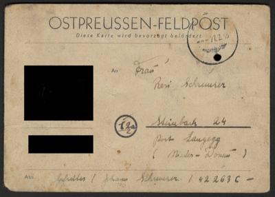 Poststück - D. Feldpost WK II - Ostpreußen - Známky a pohlednice