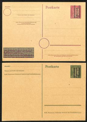 Poststück - Österr. 1945 - Postkarten/Ganzsachen - Známky a pohlednice