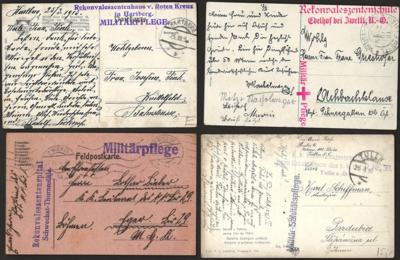 Poststück - Österr. Feldpost WK I - Stamps and postcards