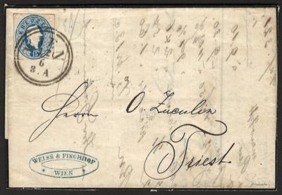 Poststück - Österr. Monarchie - Kuvertausschnitte - Stamps and postcards