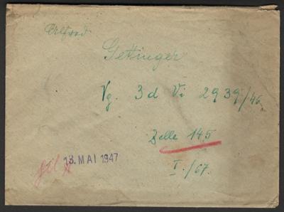 Poststück - Partie Belege meist Österr. I/II. Rep., - Briefmarken und Ansichtskarten