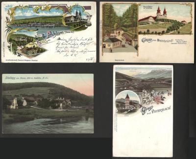 PoststückPartie AK Niederösterreich, - Briefmarken und Ansichtskarten