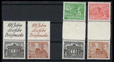 ** - Berlin Mi.42-60 (Berliner Bauten), - Briefmarken und Ansichtskarten