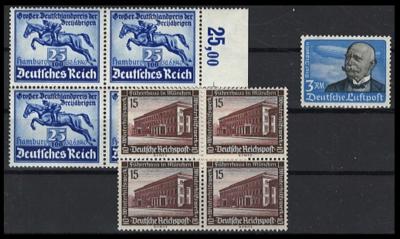 ** - Dt. Reich Partie 1934/45 auf - Briefmarken und Ansichtskarten