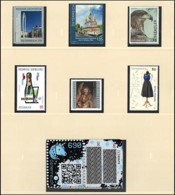 **/gestempelt - Österreich Sammlung 1965-2019 postfrisch, - Známky a pohlednice