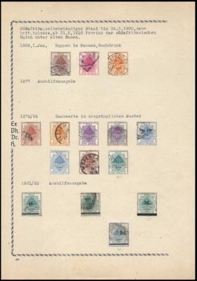 .gestempelt/*/** - Partie Übersee mit Puerto Rico - Transvaal - Siam- Ghana etc., - Briefmarken und Ansichtskarten
