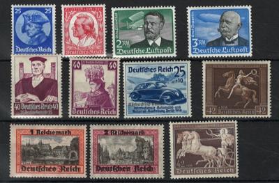 **/* - Sammlung D.Reich 1933/1945, - Briefmarken und Ansichtskarten
