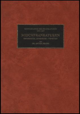 Literatur - Dr. Jerger: "Monographie der Frankaturen" Band I und II, - Briefmarken und Ansichtskarten